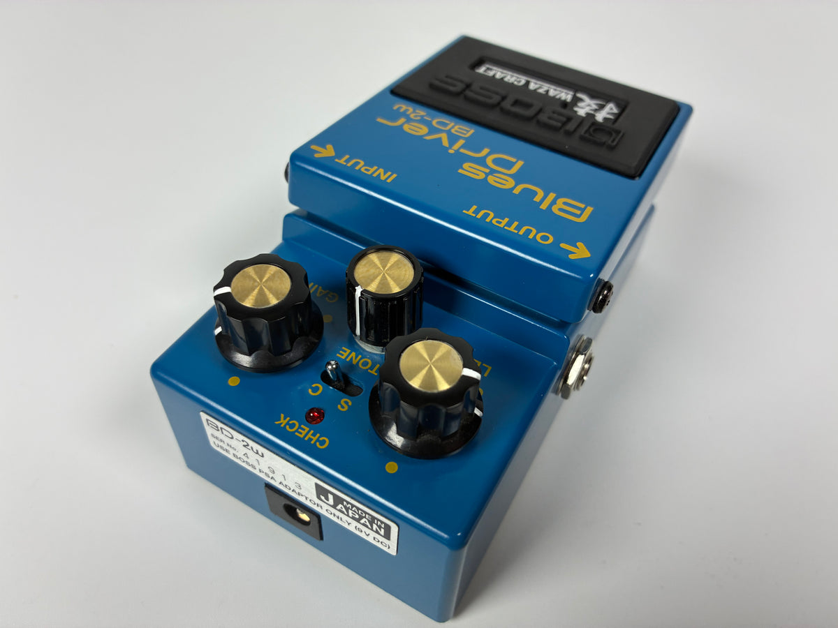 Boss BD-2W Blues Driver Waza Craft - Excellent Condition with Box and Documents