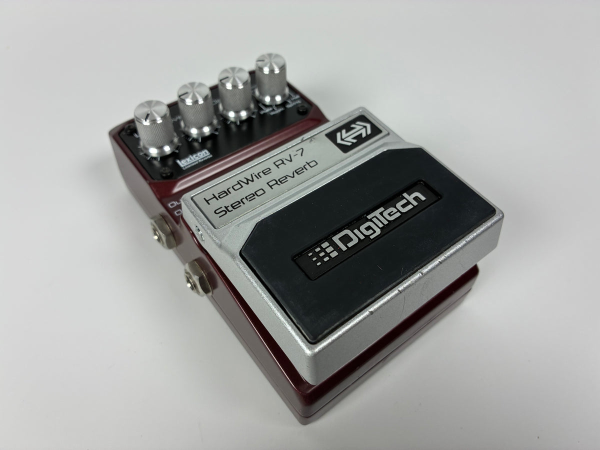 DigiTech Hardwire RV-7 Stereo Reverb - Excellent Condition with Box and Accessories