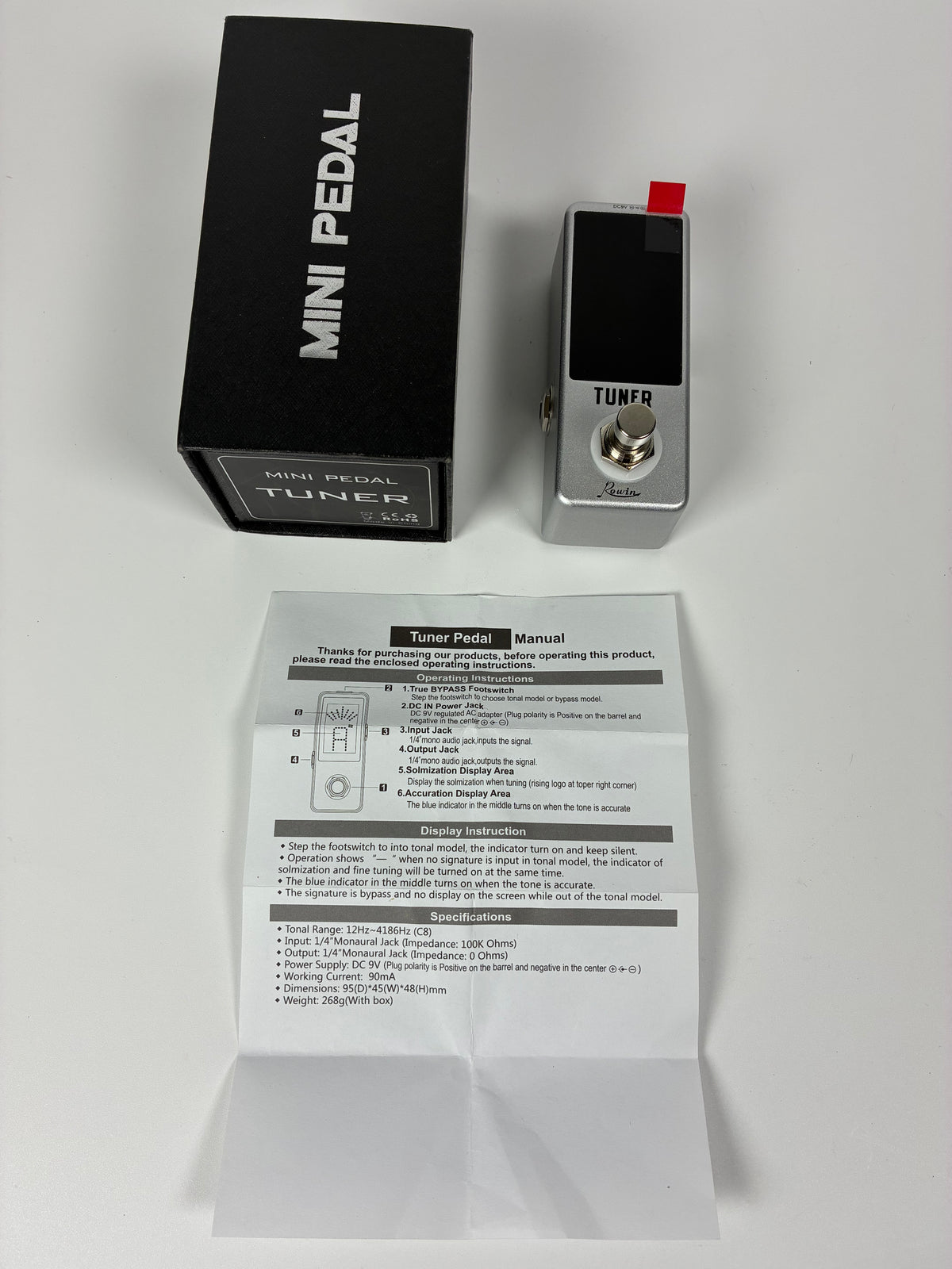 Rowin LT-910 300 Series Tuner - Excellent Condition with Box and Manual