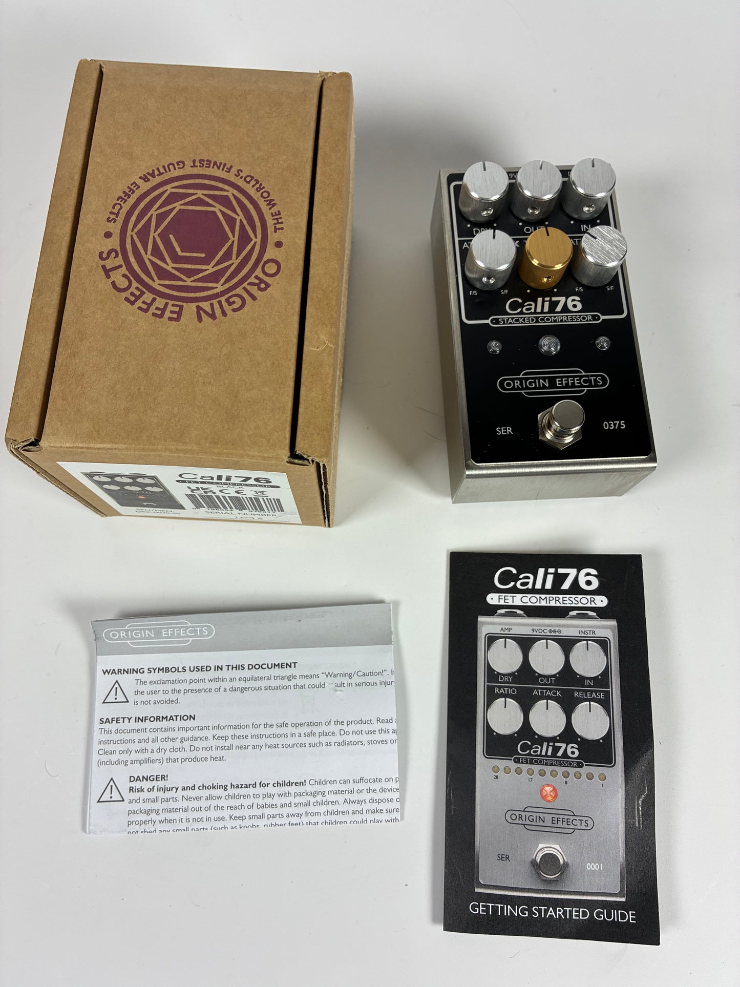 Origin Effects Cali76 Stacked Compressor - Excellent Condition with Box