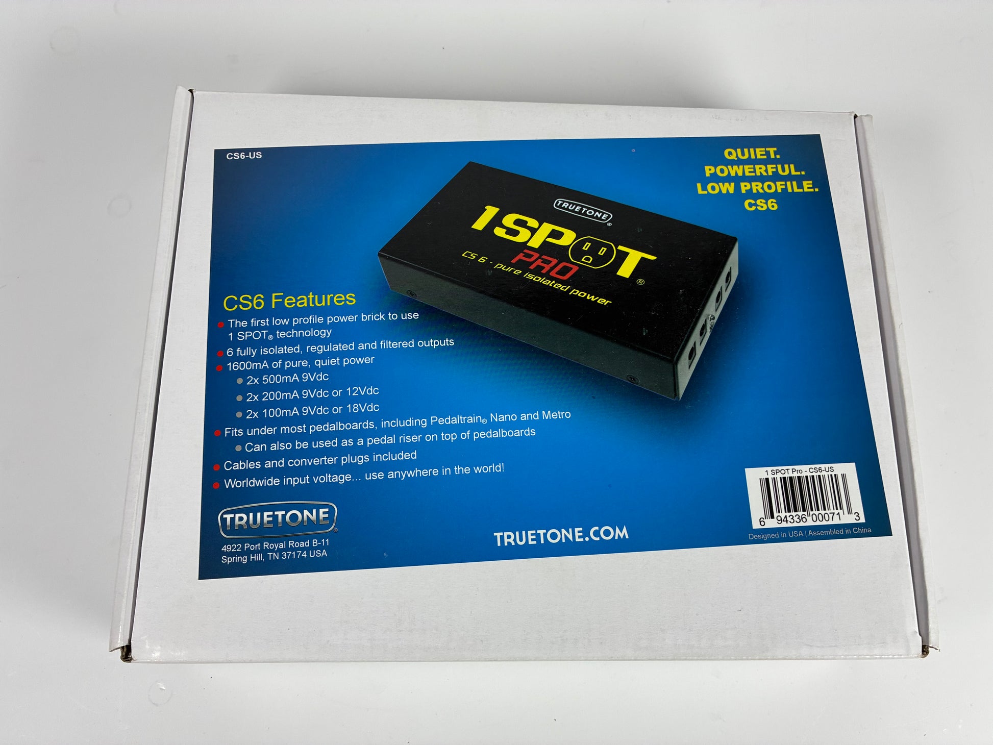 Truetone 1 SPOT Pro CS6 Power Supply - Excellent Condition with Box