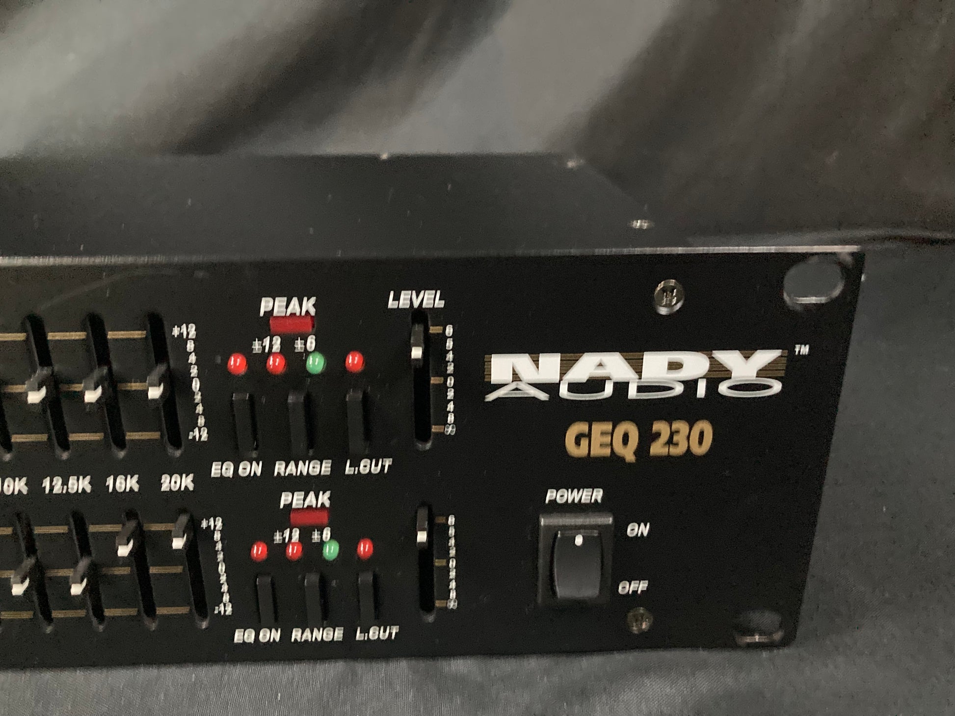 Nady GEQ 230 Equalizer - Black