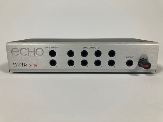ECHO GINA 24 / 96 - Breakout Box Only - No PCI Card