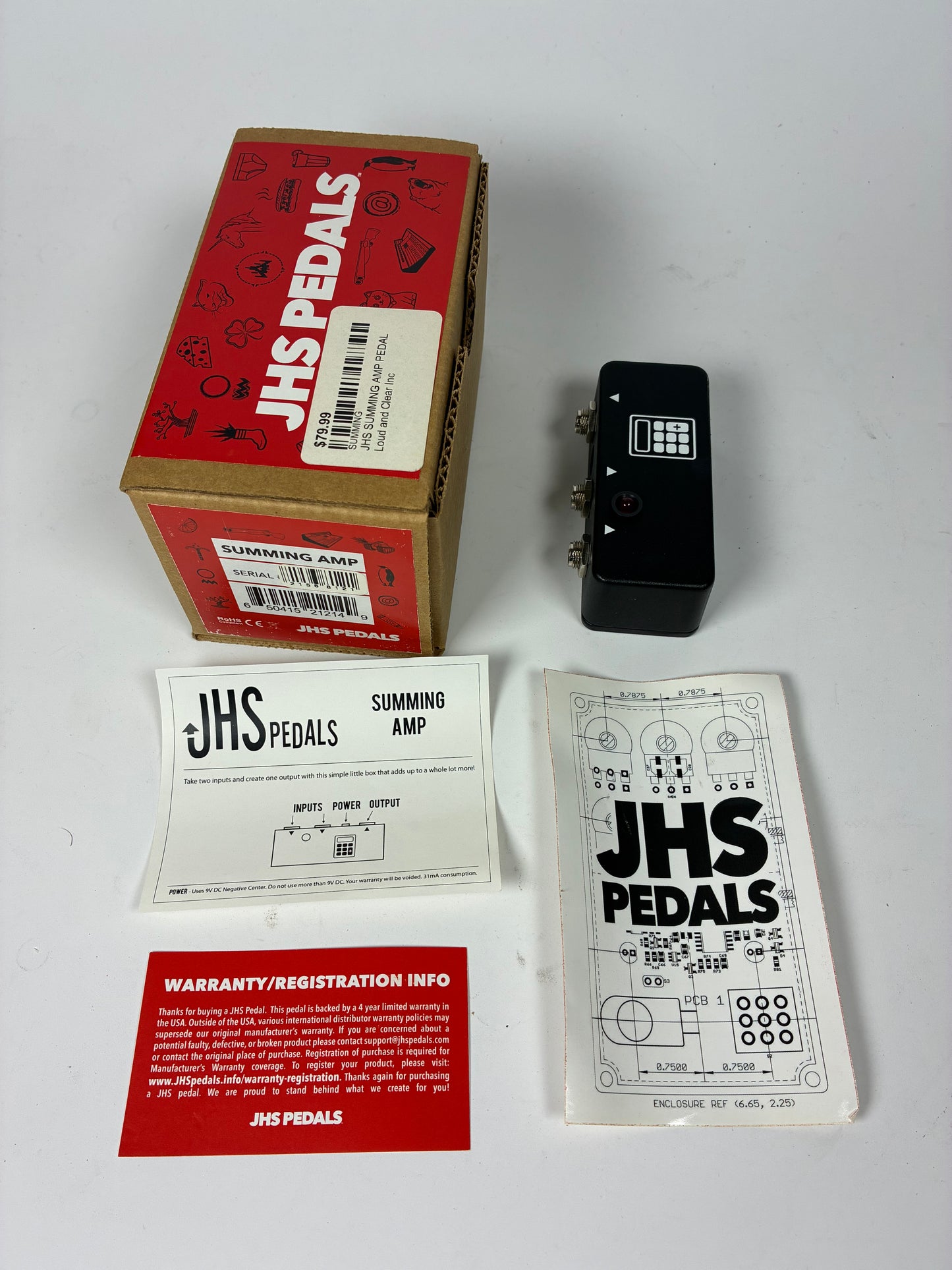 JHS Summing Amp - Excellent Condition with Box