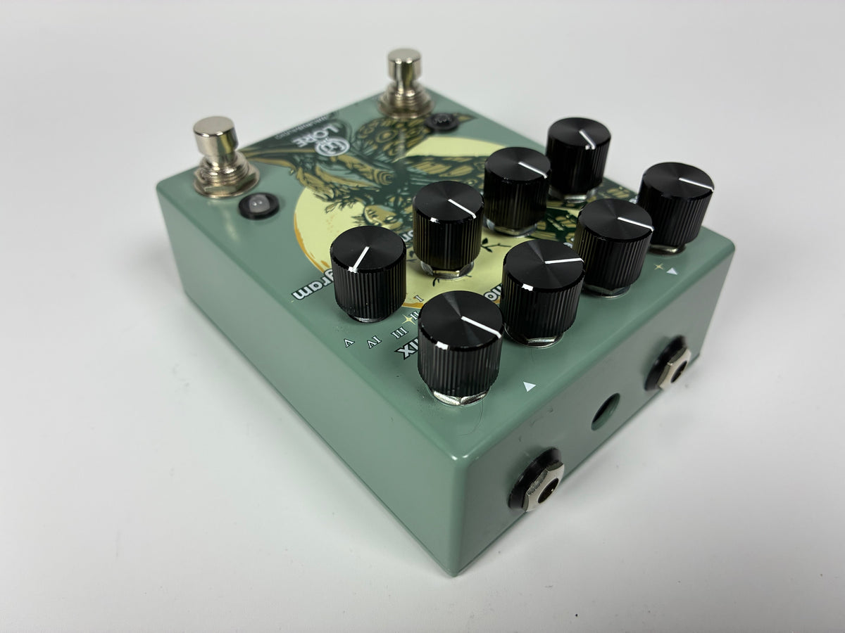 Walrus Audio Lore Reverse Soundscape Generator - Muted Green / Dark Green Fairy - Excellent Condition with Box and Documents
