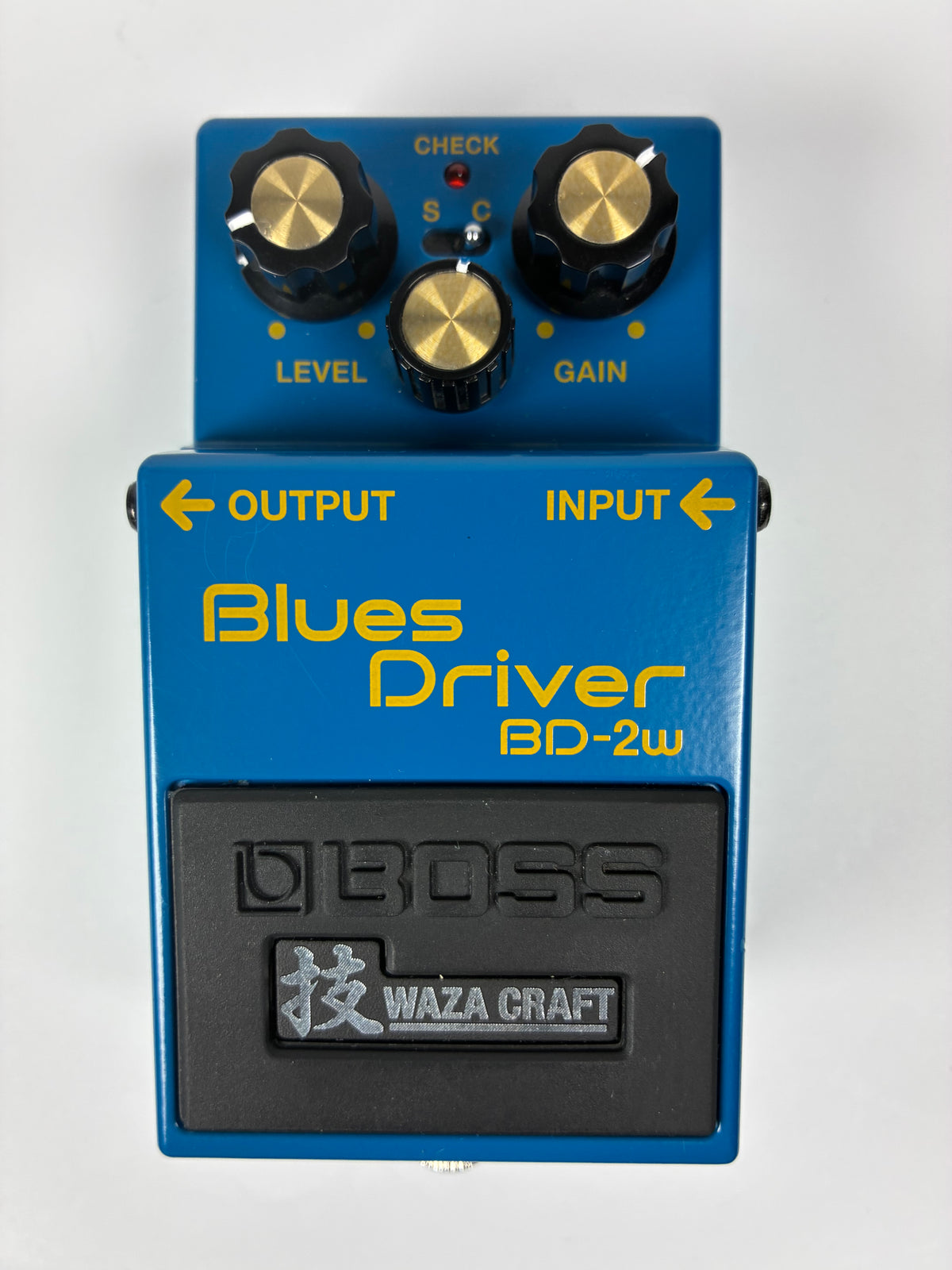 Boss BD-2W Blues Driver Waza Craft - Excellent Condition with Box and Documents