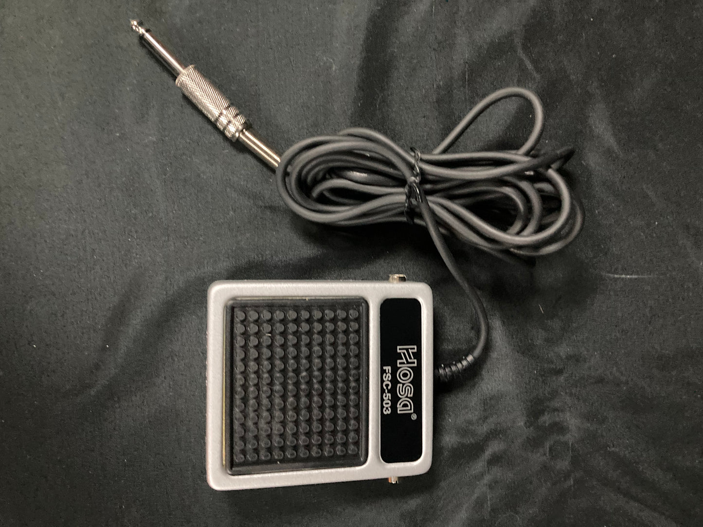 Hosa FSC-503 Momentary Closed 1/4 Non-Latching Footswitch 2010s - Silver