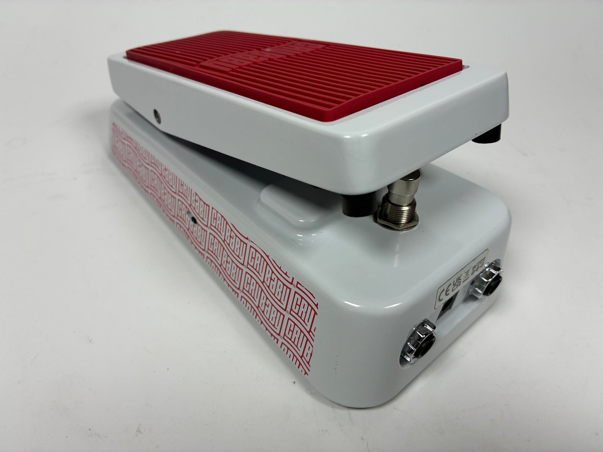 Dunlop CBJ95SW Special Edition Cry Baby Junior Wah - White / Red - Excellent Condition with Box