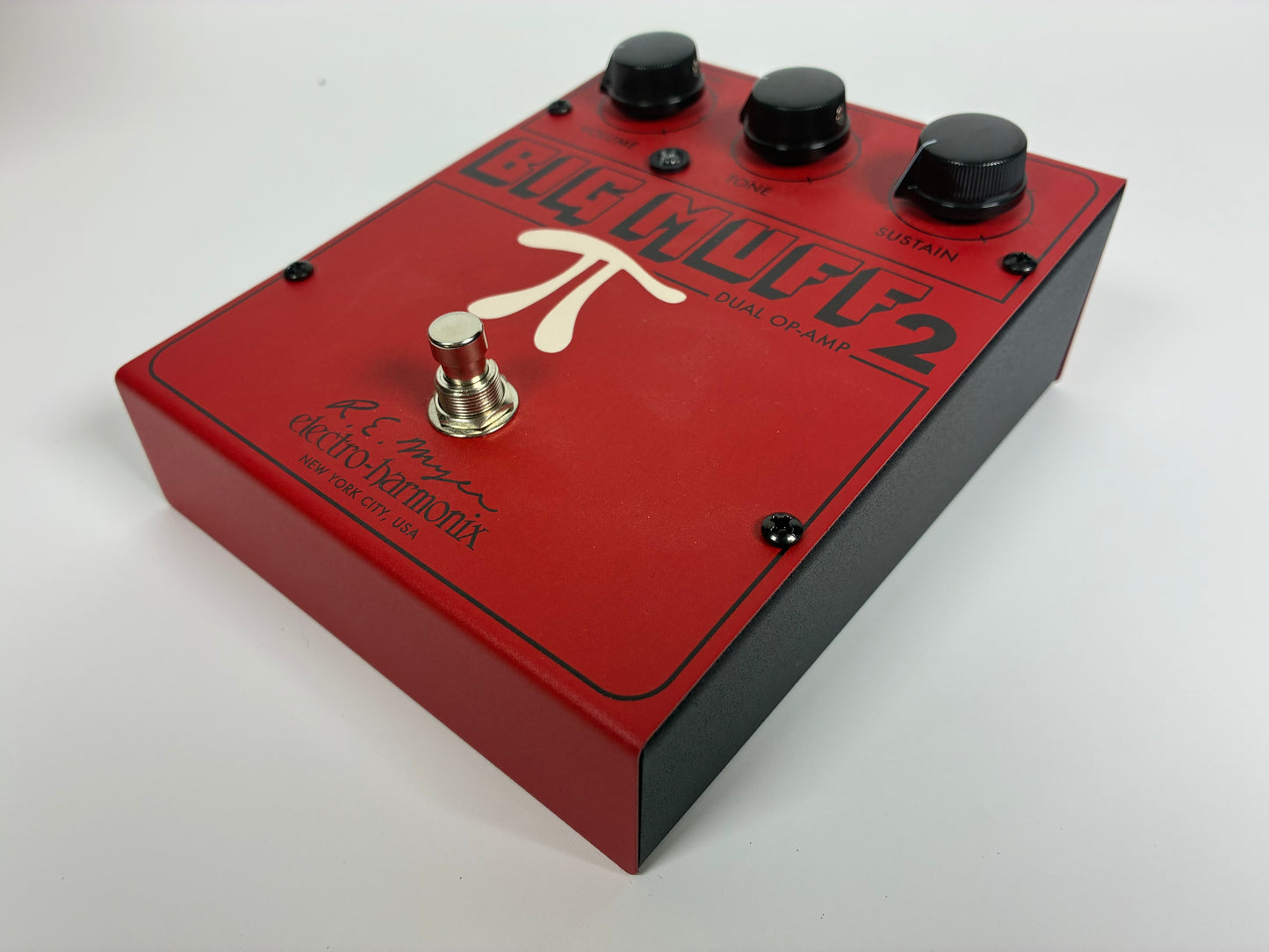 Electro-Harmonix / JHS Big Muff 2 Dual Op-Amp Fuzz - Excellent Condition with Box and Documents