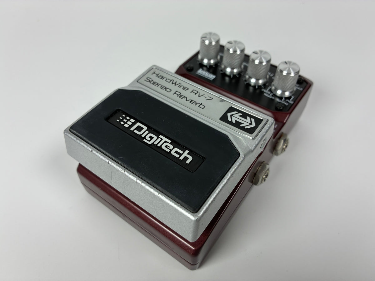 DigiTech Hardwire RV-7 Stereo Reverb - Excellent Condition with Box and Accessories