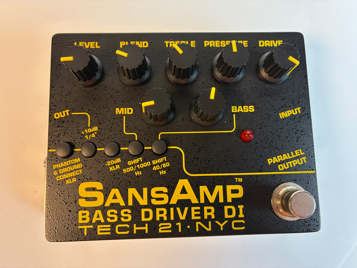 Tech 21 Sansamp Bass Driver D.I. V2 - Excellent Condition with Box and Documents