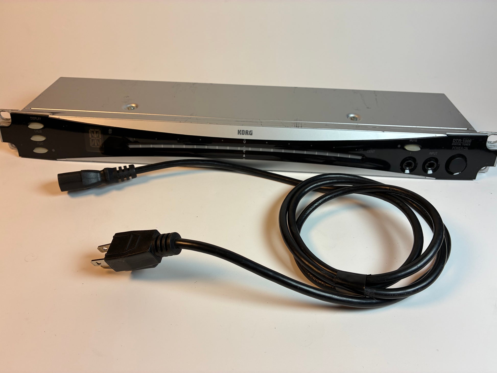 Korg DTR-1000 Rack Tuner with Power Cable