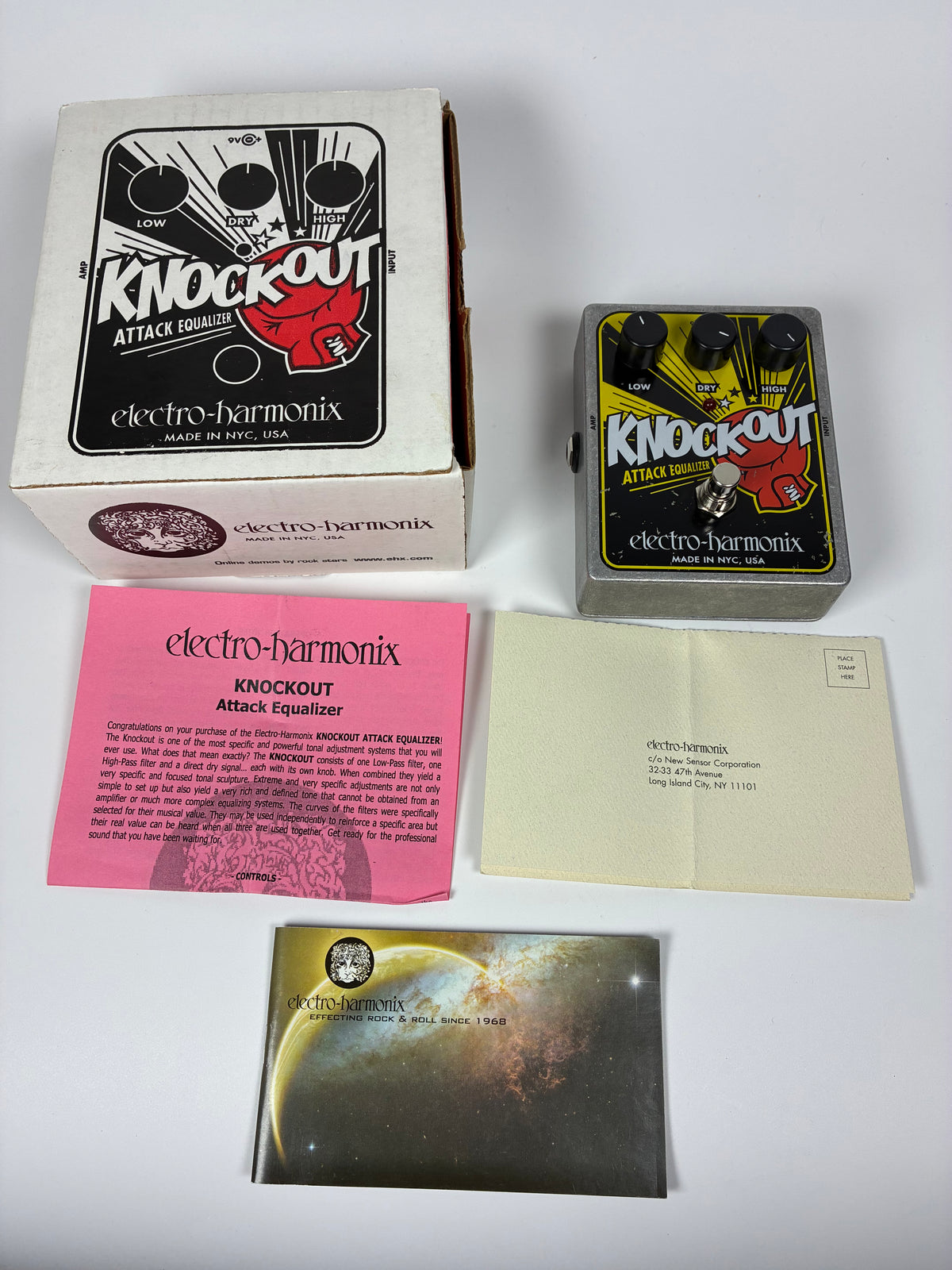 Electro-Harmonix Knockout Attack EQualizer - Excellent Condition with Box and Documents