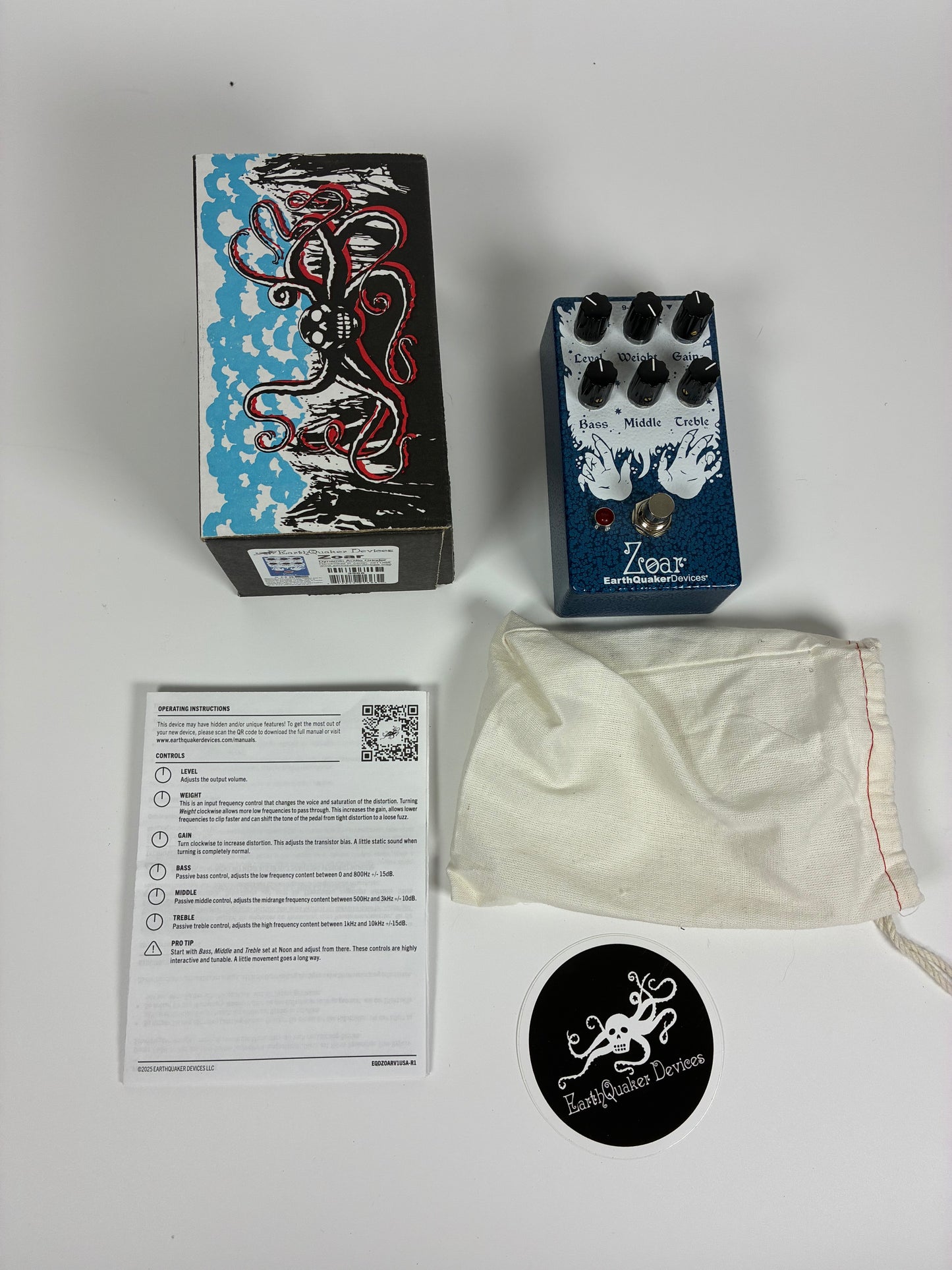 EarthQuaker Devices Zoar Dynamic Audio Grinder- Excellent Condition with Box