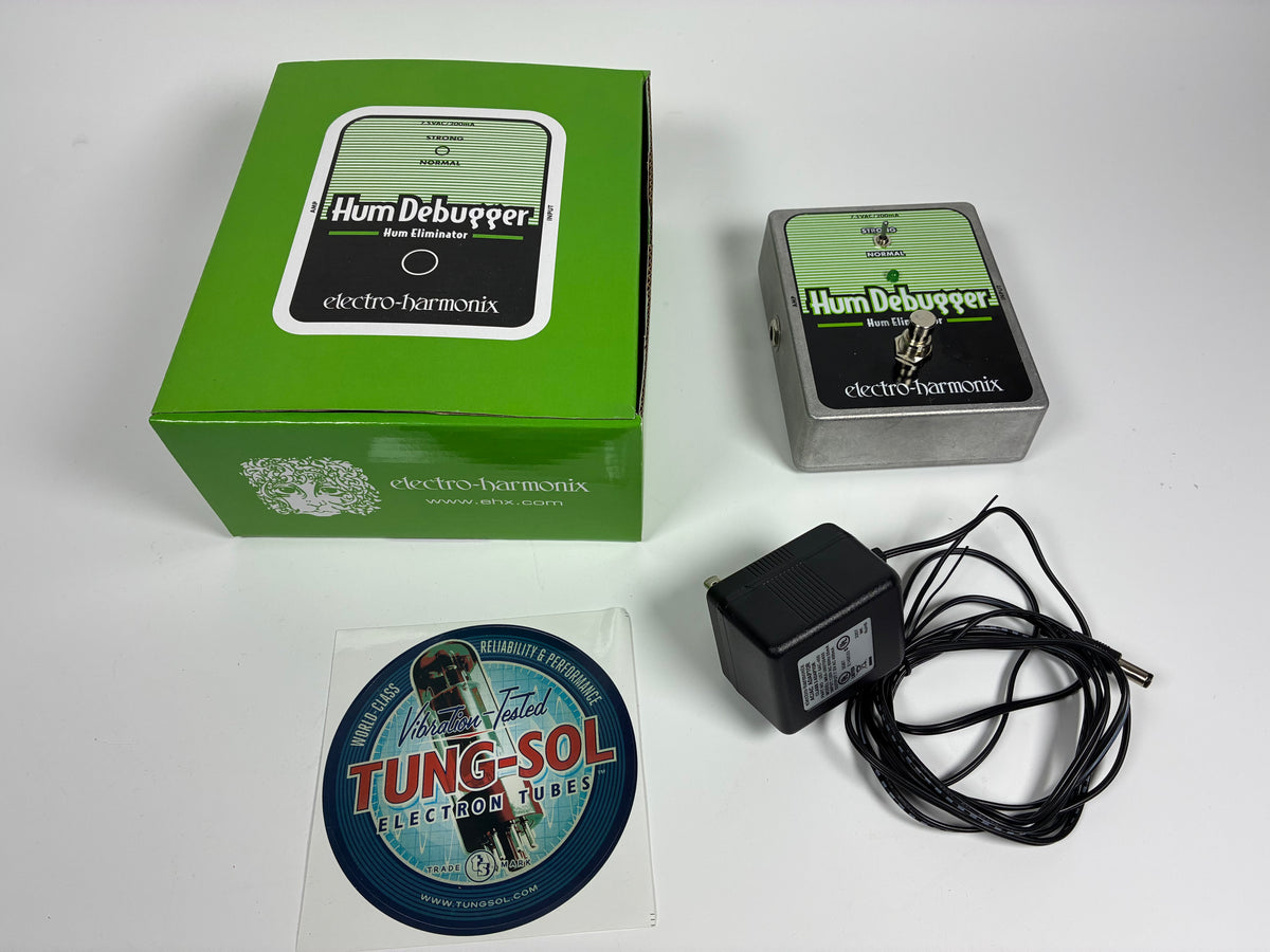 Electro-Harmonix Hum Debugger Hum Eliminator - Excellent Condition with Box and Power Supply