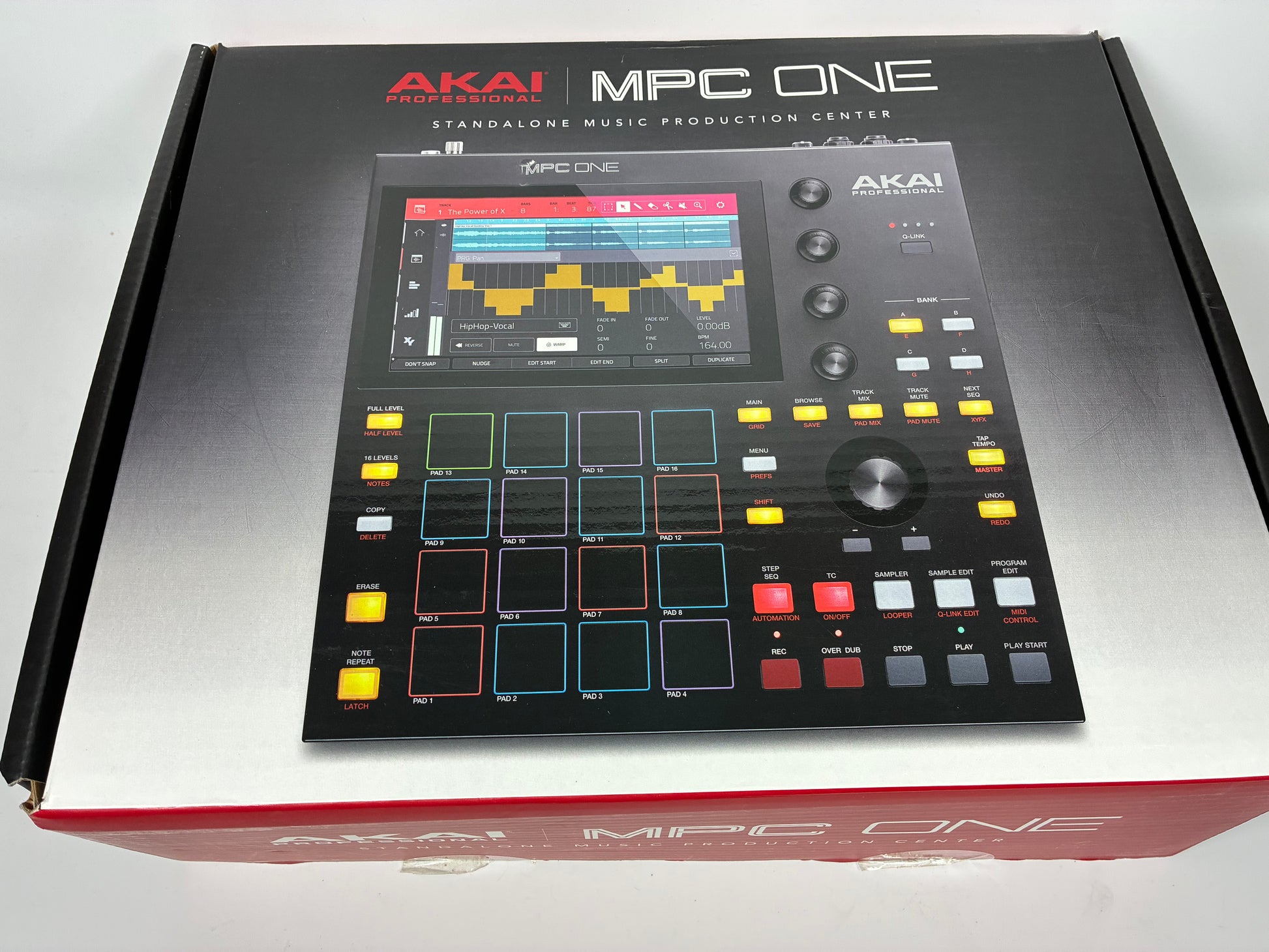 Akai MPC One Standalone MIDI Sequencer - Excellent Condition with Box, Documents and Power Supply