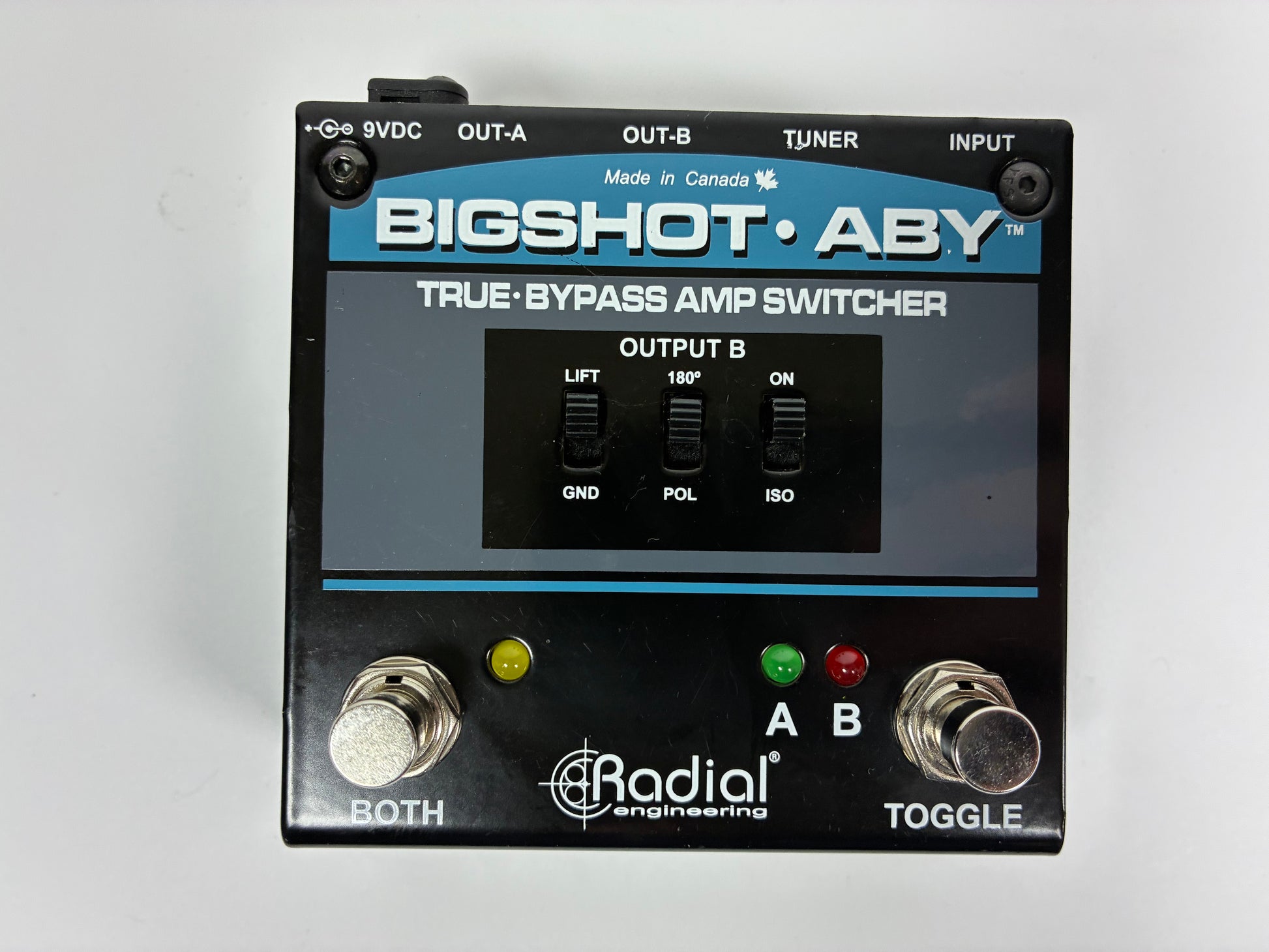 Radial Bigshot ABY True-Bypass Amp Switcher V2