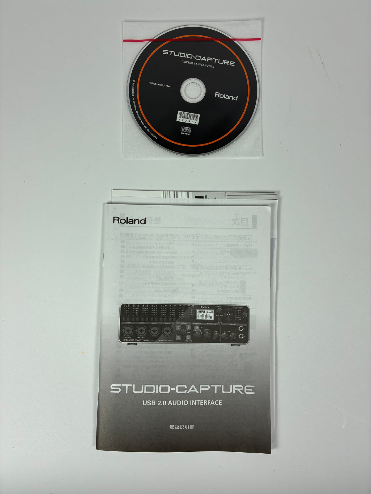 Roland UA-1610 Studio-Capture USB 2.0 Audio Interface - Excellent Condition with Power Supply, Manual, and Disc