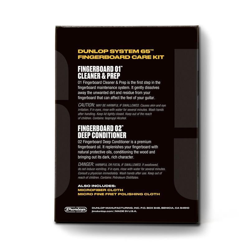 Dunlop 6502 Fingerboard Care Kit, System 65 Guitar
