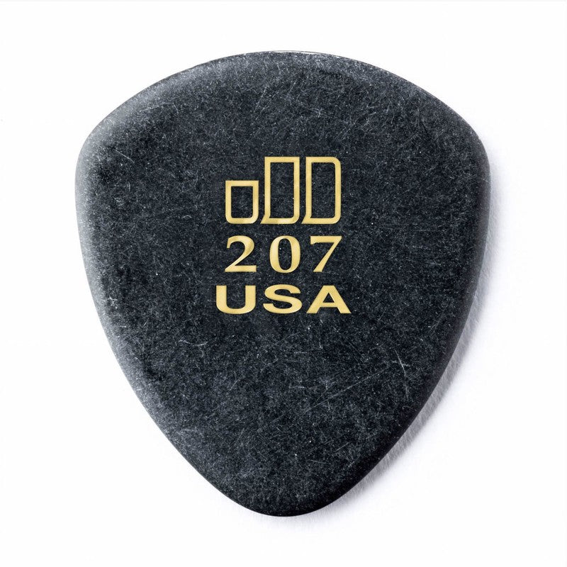 Dunlop 207 Jazztone Large Round Tip Picks - 6 Pack