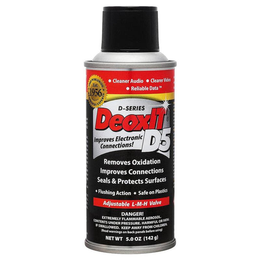 CAIG DeoxIT Contact Cleaner, 5% Spray, 5 oz