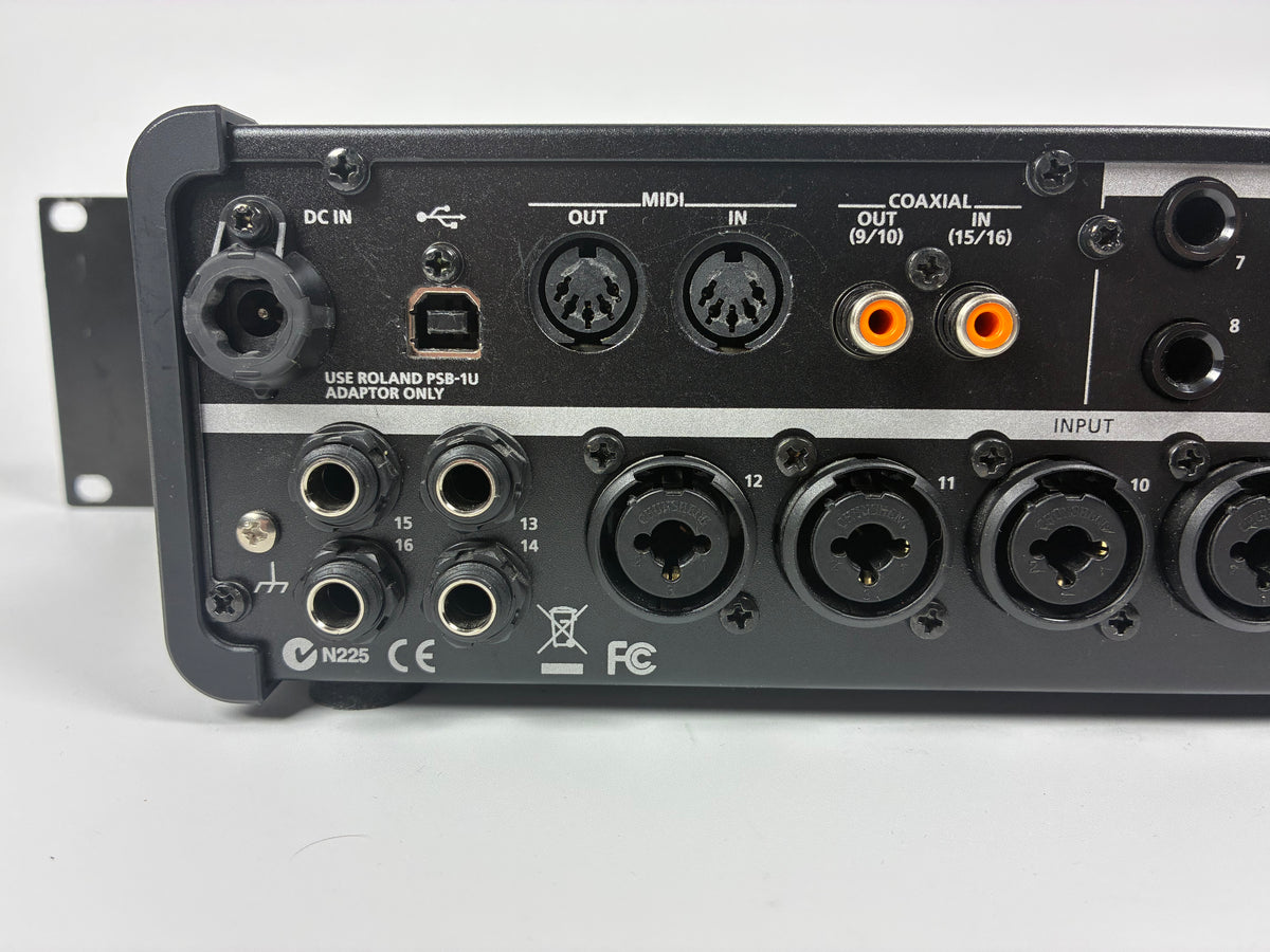 Roland UA-1610 Studio-Capture USB 2.0 Audio Interface - Excellent Condition with Power Supply, Manual, and Disc