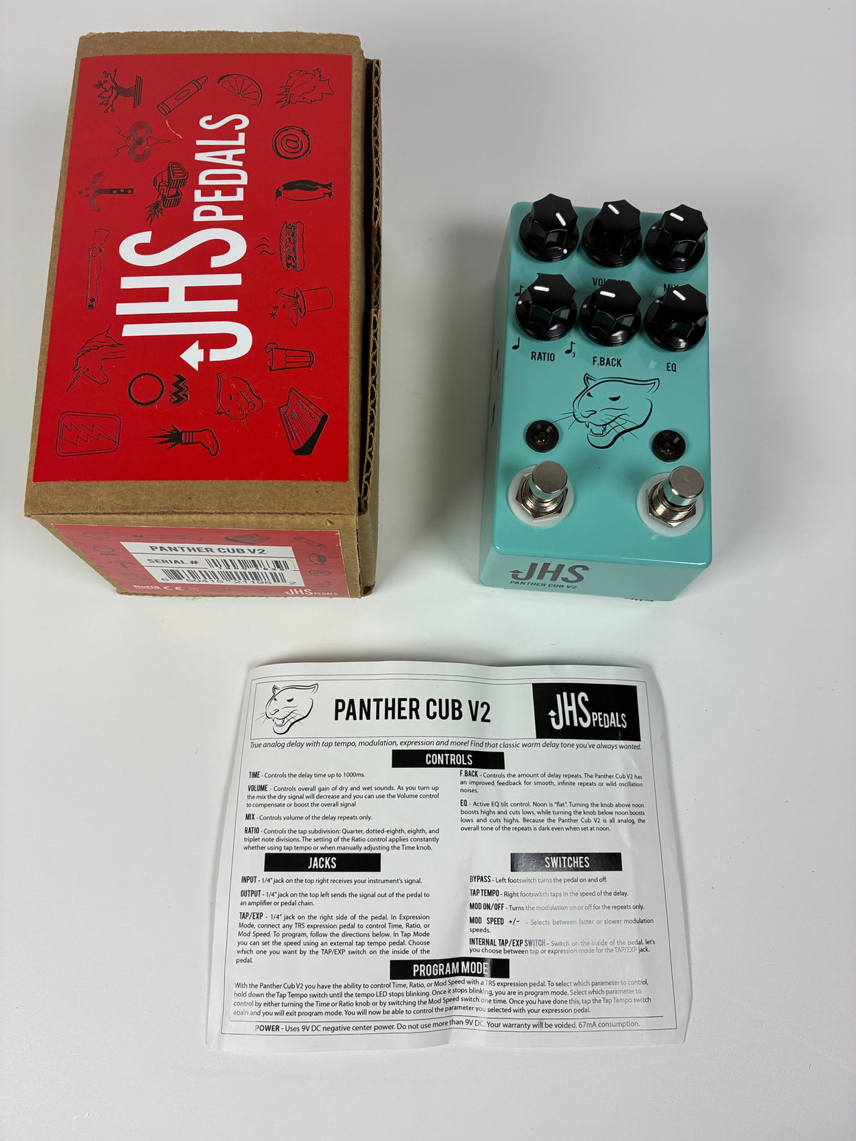 JHS Panther Cub V2 - Excellent Condition with Box