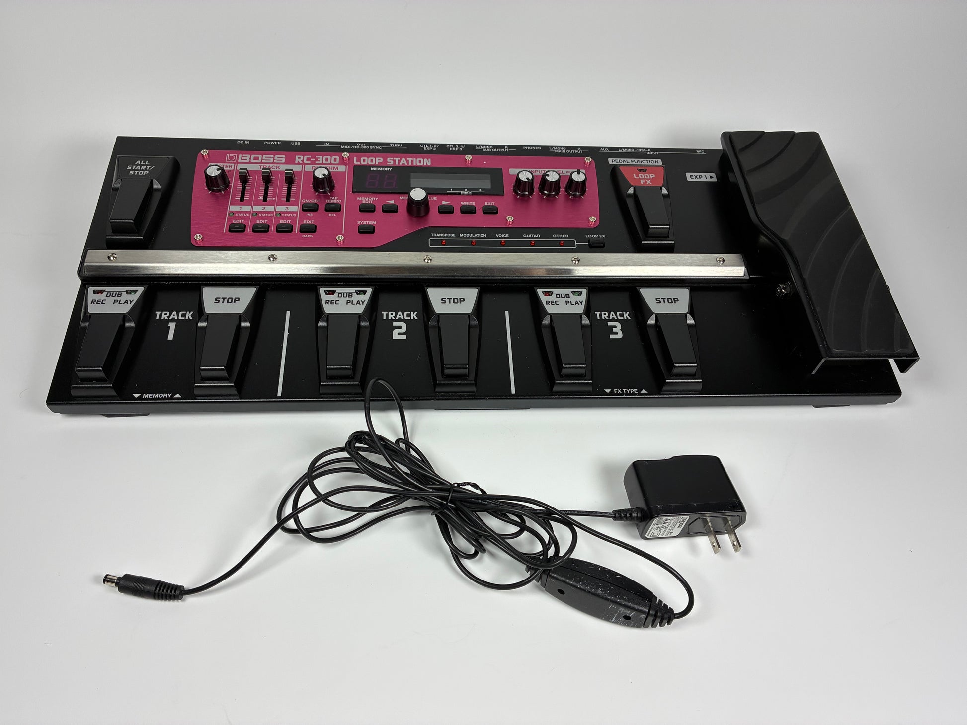 Boss RC-300 Loop Station - Excellent Condition with Power Supply