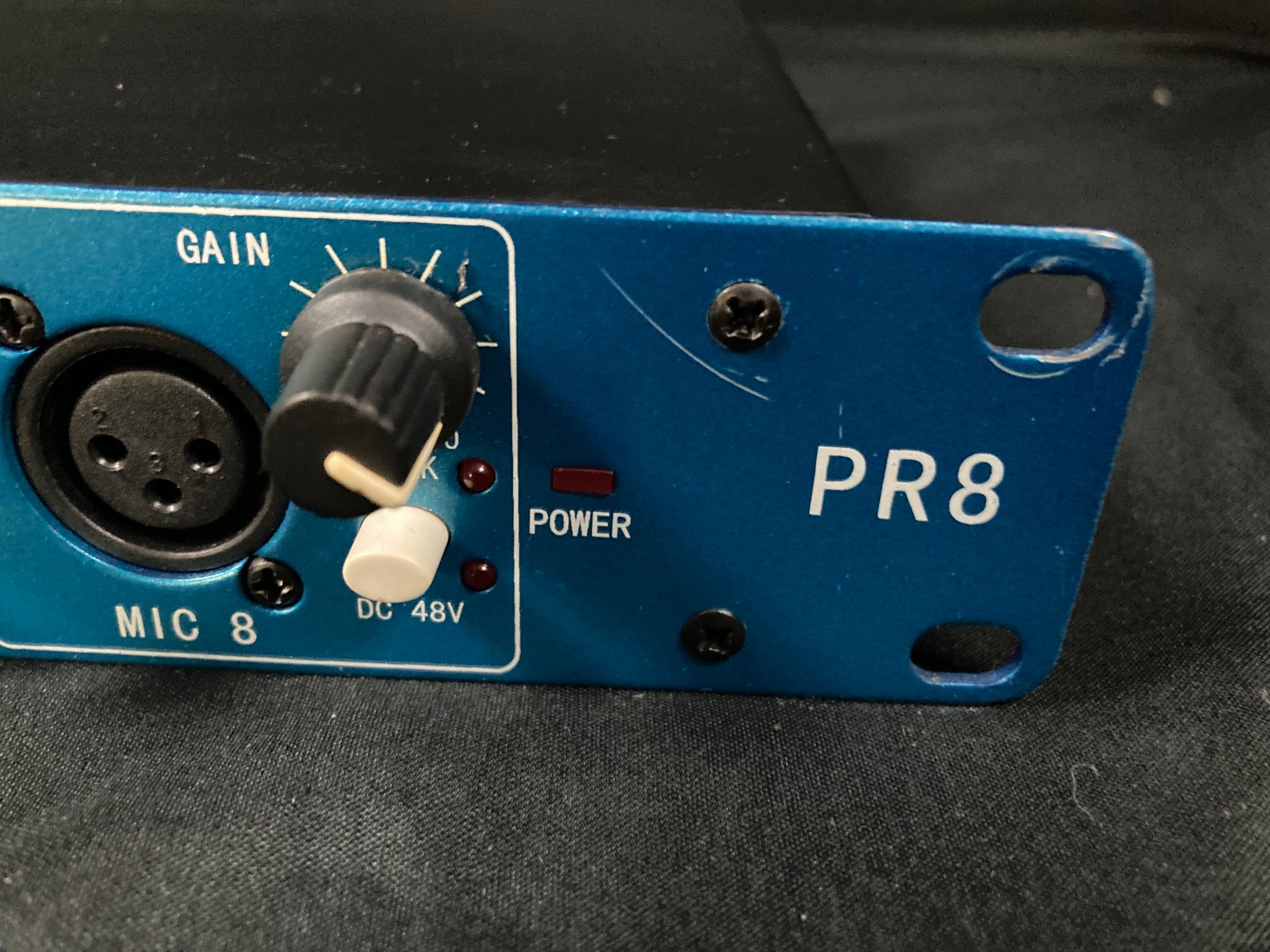SM Pro Audio PR8 8 Ch Microphone Pre Amp