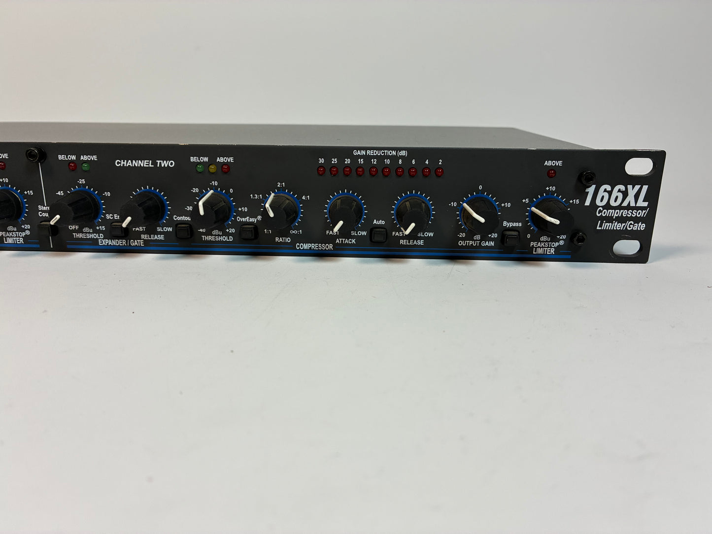 dbx 166XL Stereo Compressor / Limiter / Gate - Excellent Condition