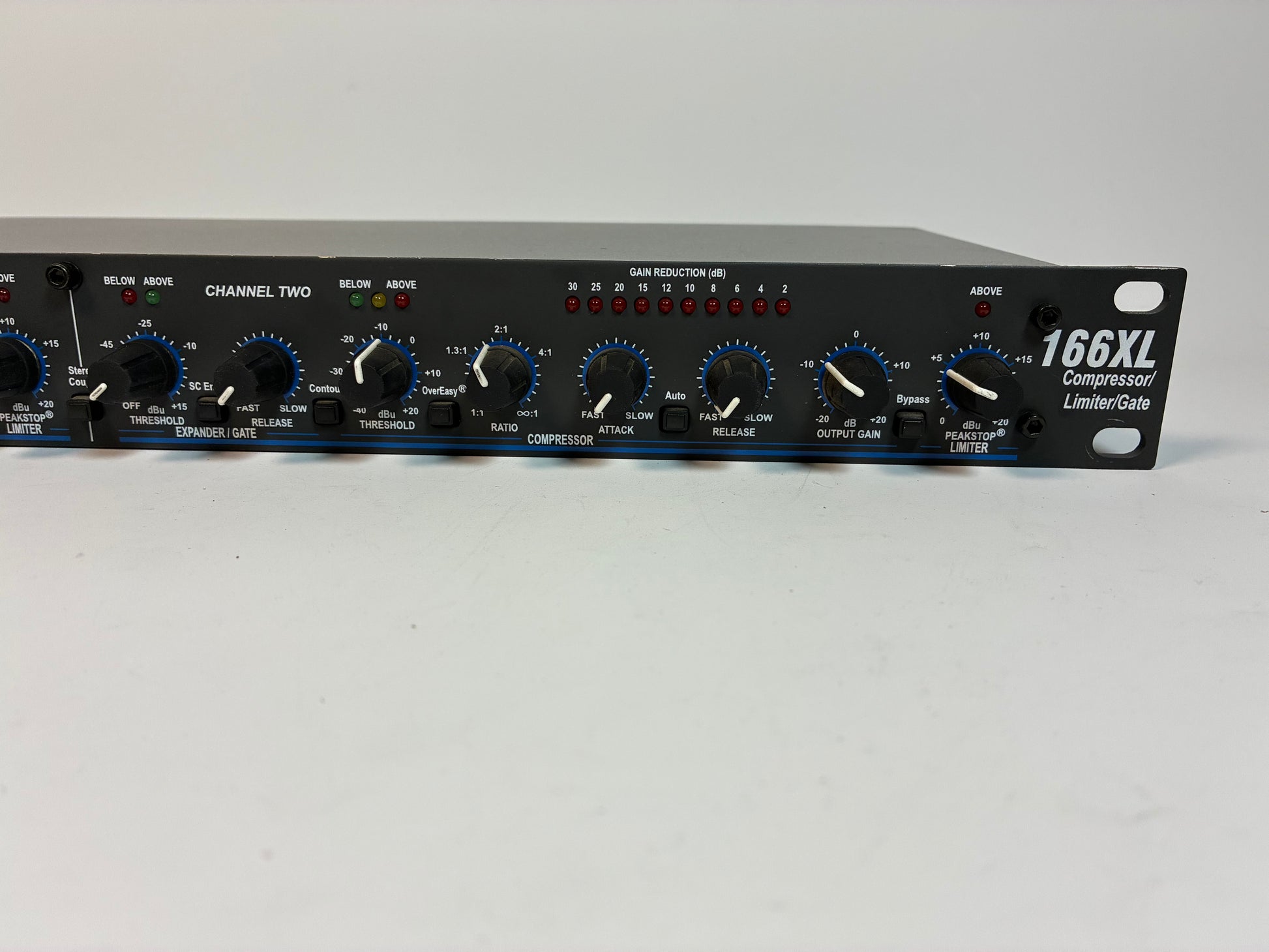 dbx 166XL Stereo Compressor / Limiter / Gate - Excellent Condition