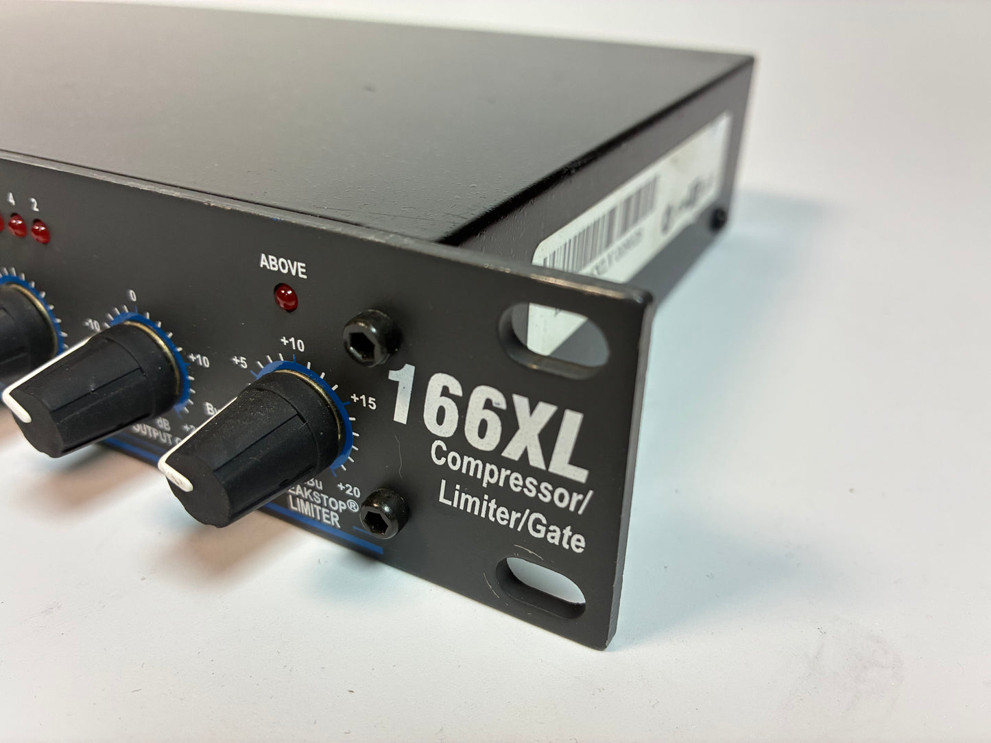 dbx 166XL Stereo Compressor / Limiter / Gate - Excellent Condition