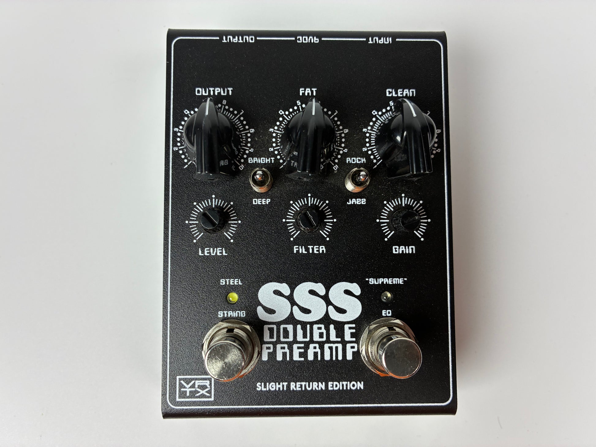 Vertex Steel String Supreme SSS Double Preamp Slight Return Edition - Excellent Condition