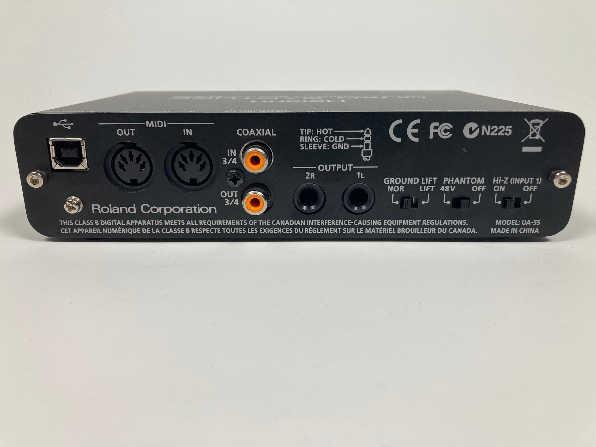 Roland UA-55 Quad-Capture USB 2.0 Audio Interface