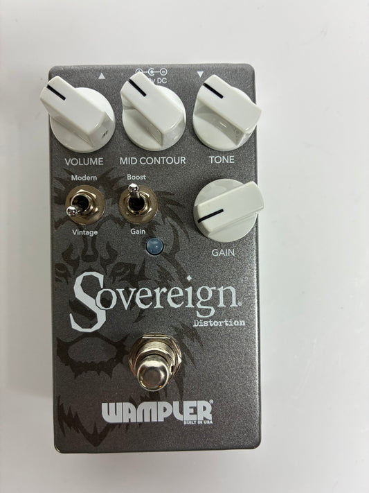 Wampler Sovereign Distortion V2 - Excellent with Box