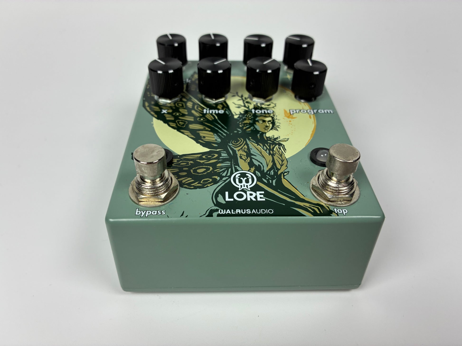 Walrus Audio Lore Reverse Soundscape Generator - Muted Green / Dark Green Fairy - Excellent Condition