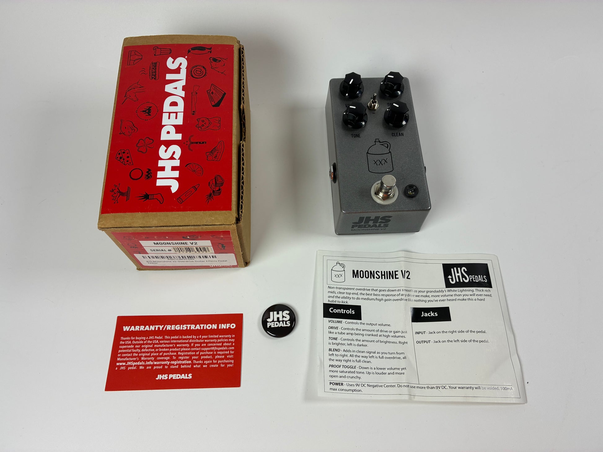 JHS Moonshine V2 - Excellent Condition with Box