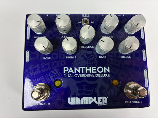Wampler Pantheon Dual Overdrive Deluxe - Excellent Condition