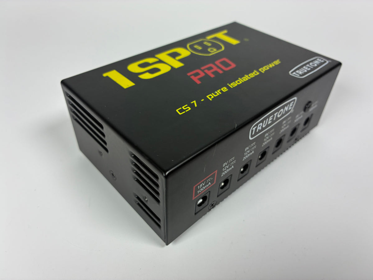Truetone 1 SPOT Pro CS7 Power Supply - Excellent Condition with Box, Manual, Cables and Accessories