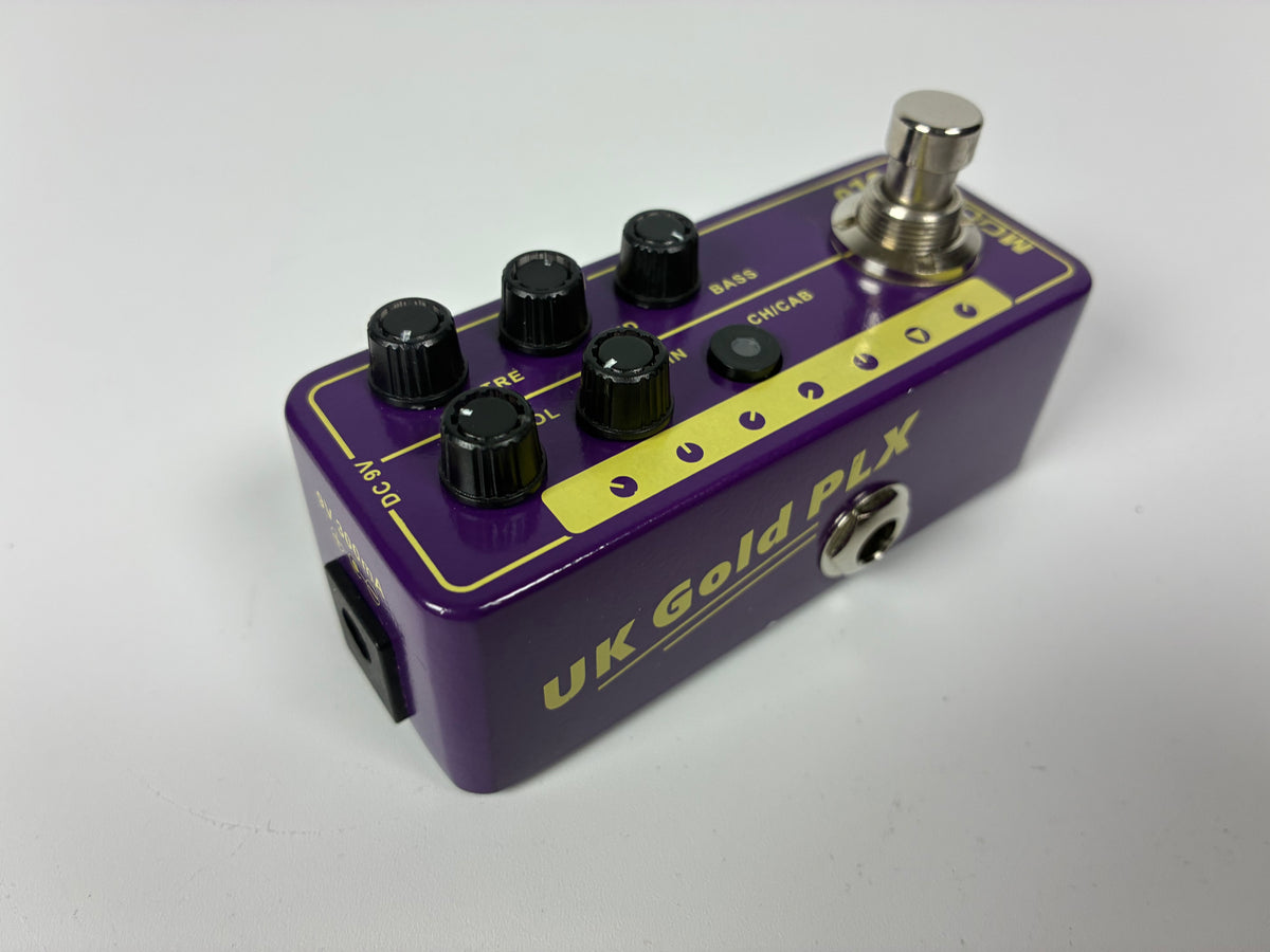 Mooer 019 UK Gold PLX Micro Preamp - Excellent Condition