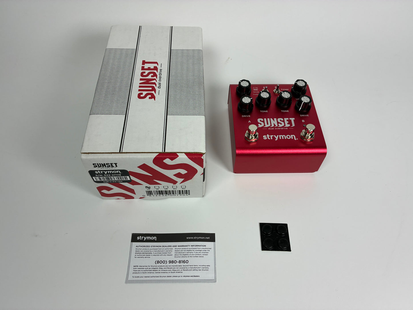 Strymon Sunset Dual Overdrive - Excellent Condition with Box