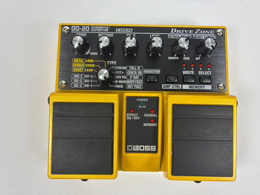 Boss OD-20 Overdrive/Distortion -  with Box and Documents