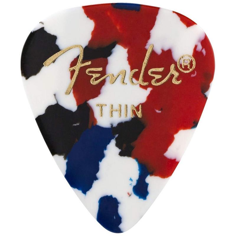 Fender 351 Celluloid Picks - 12-Pack