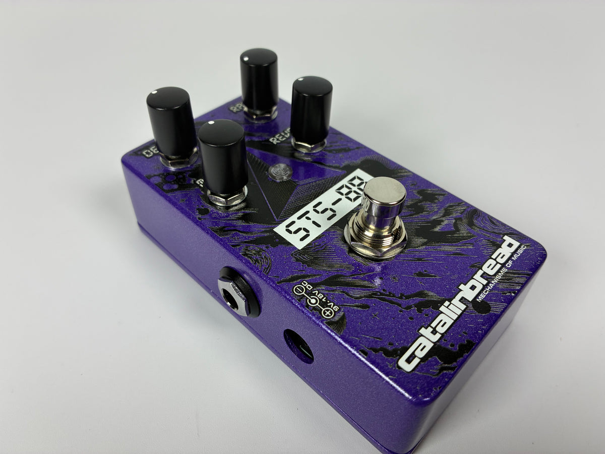 Catalinbread STS-88 Flanger / Reverb Limited Edition - Purple Gaze - Excellent Condition
