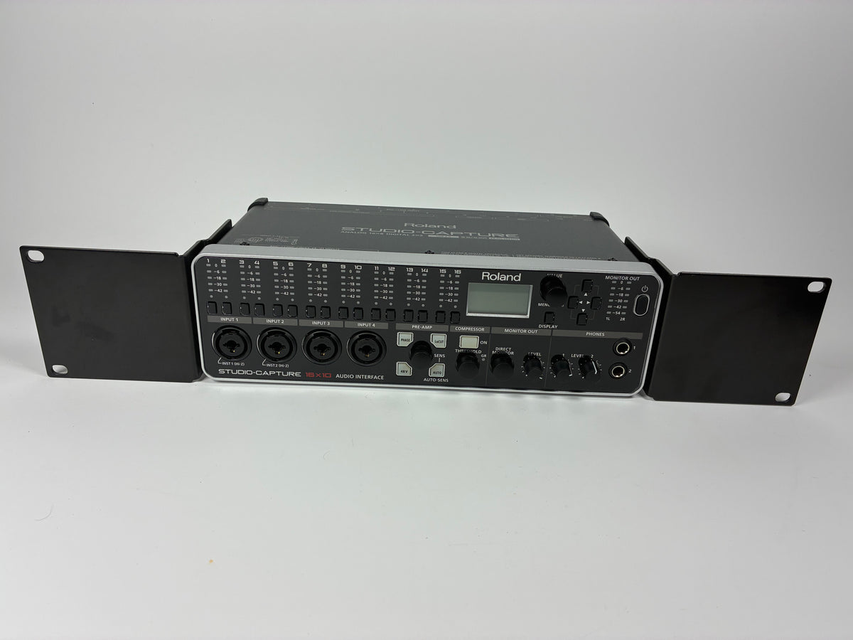 Roland UA-1610 Studio-Capture USB 2.0 Audio Interface - Excellent Condition with Power Supply, Manual, and Disc