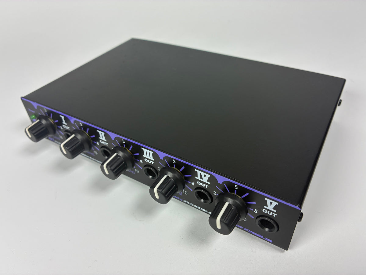 ARTcessories Head Amp V Five-Channel Headphone Mixer/Amplifier - Excellent Condition