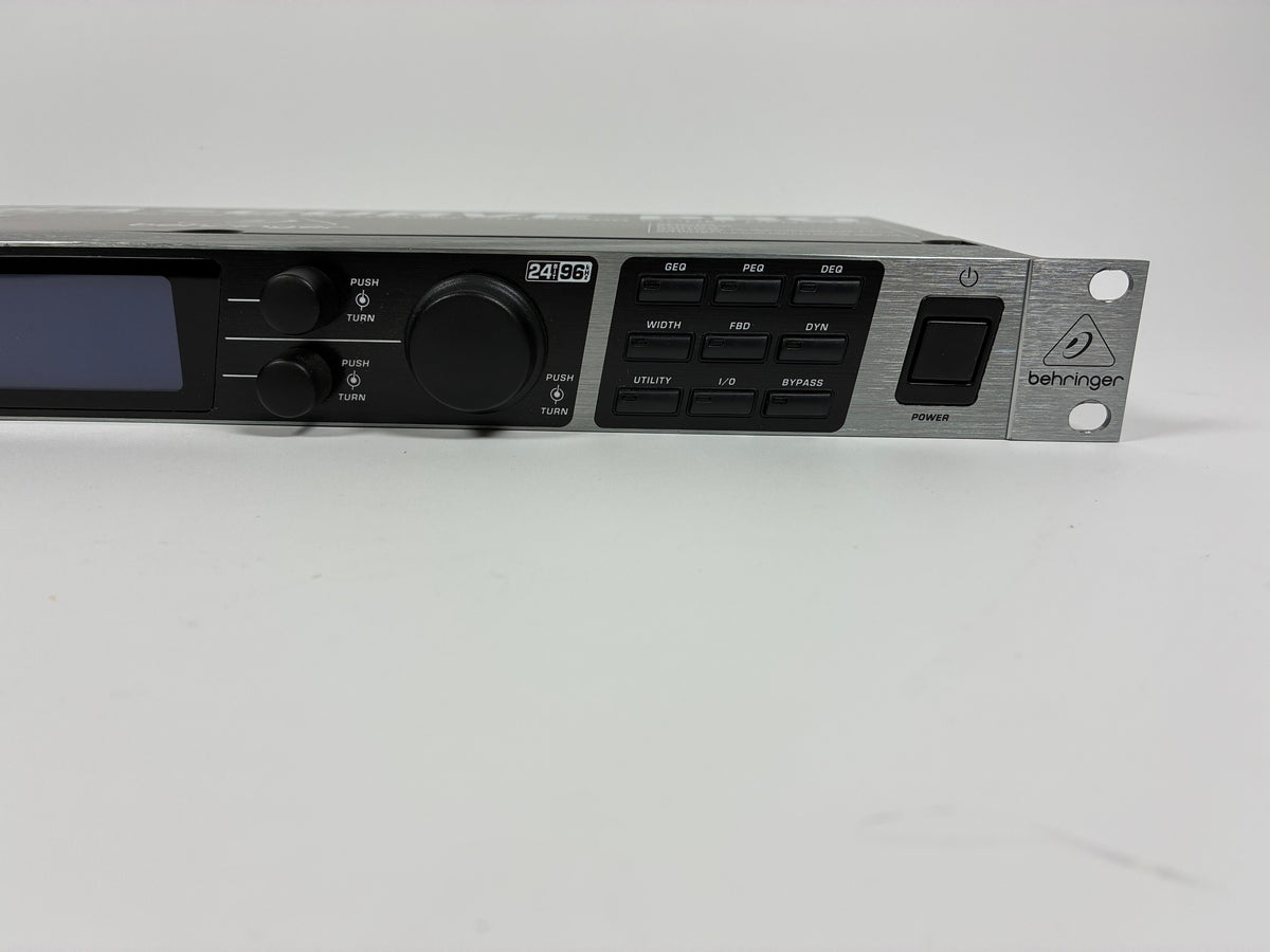 Behringer Ultracurve Pro DEQ2496 24-Bit Mastering Processor - Excellent Condition with Box