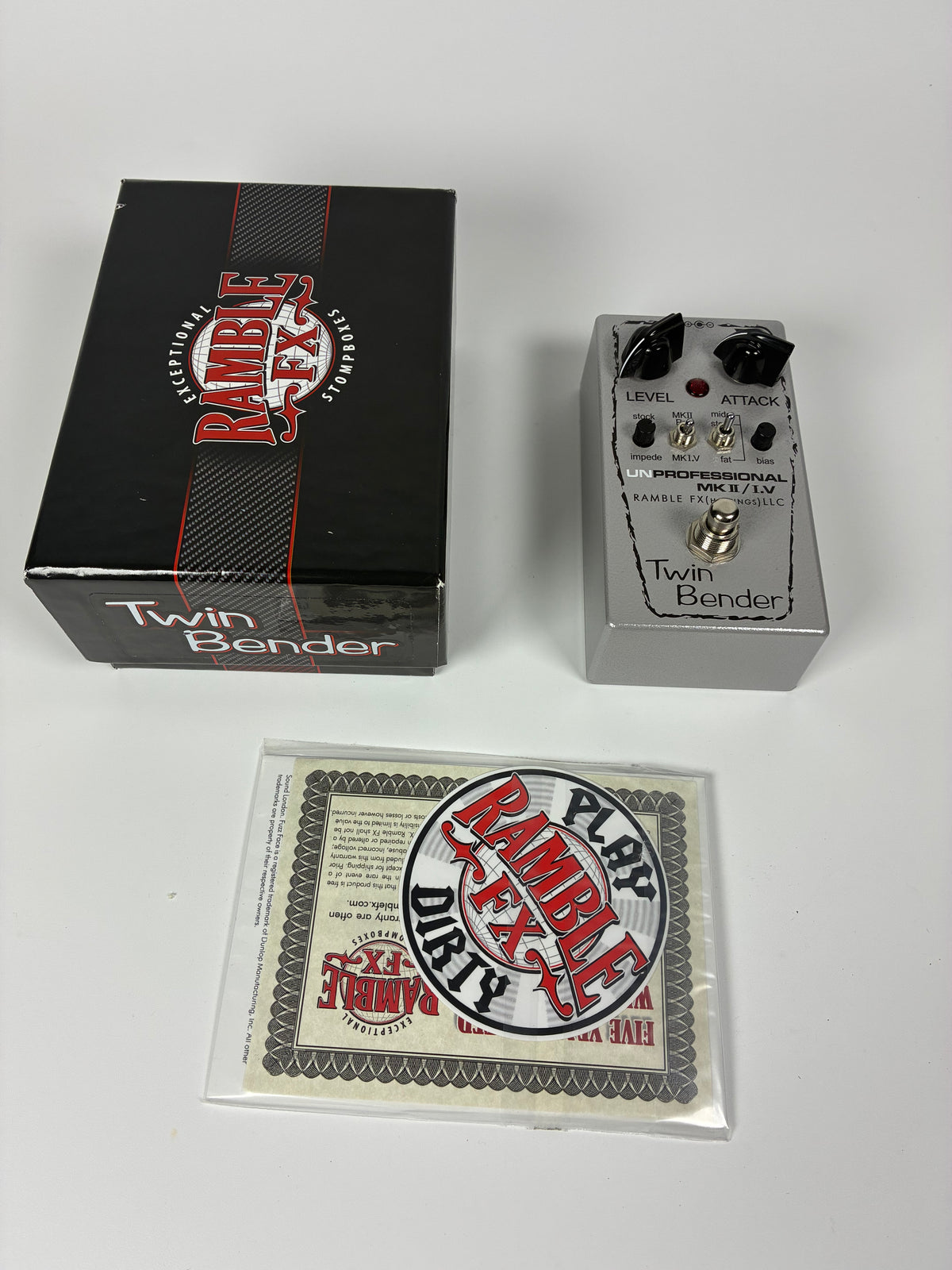 Ramble FX Twin Bender V3 - Excellent Condition with Box