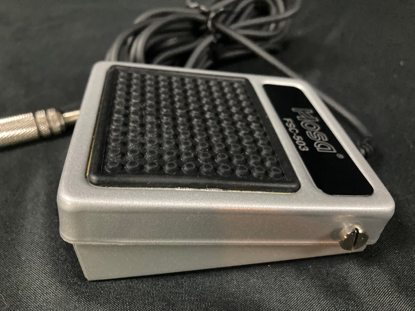 Hosa FSC-503 Momentary Closed 1/4 Non-Latching Footswitch 2010s - Silver