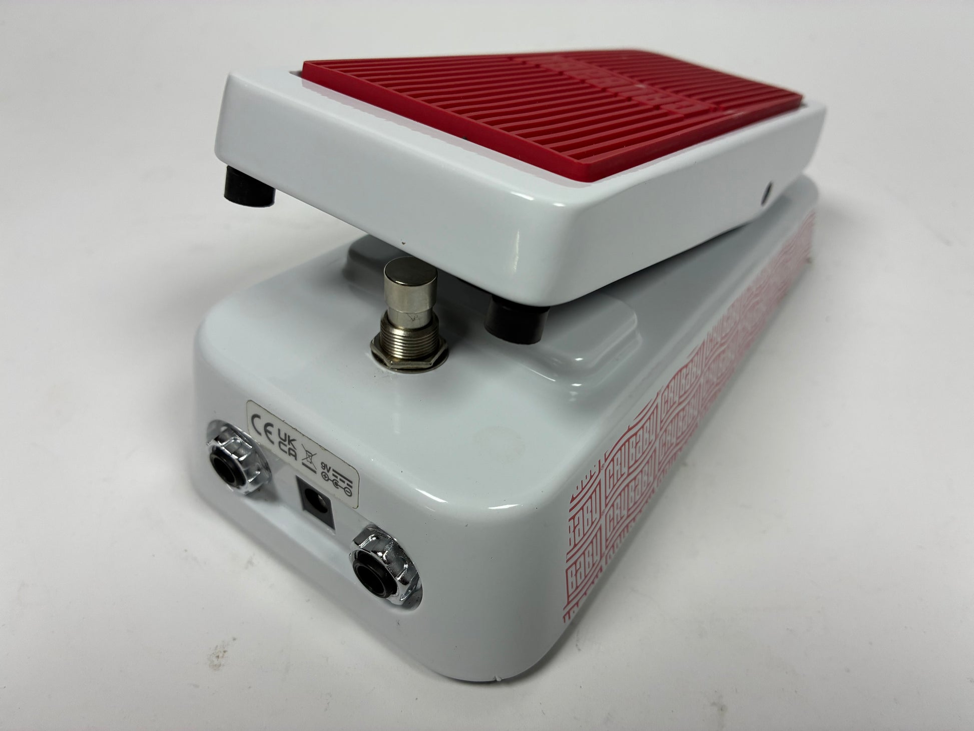 Dunlop CBJ95SW Special Edition Cry Baby Junior Wah - White / Red - Excellent Condition with Box